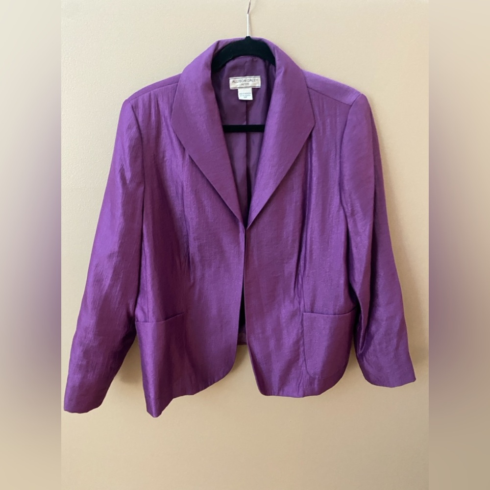 Allison Daley Purple Blazer